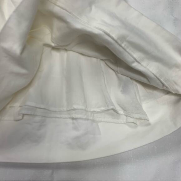 TCEC women's small white dress cutout tiered mini bridal shower fun summer beach - Picture 5 of 11